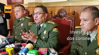 Investigan a dos policías junto a Huaytari [upl. by Holle]