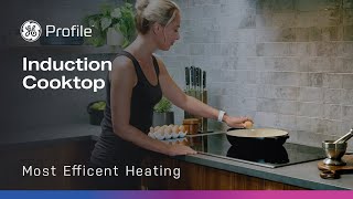 GE Profile Induction Cooktop  Most Efficient Heating [upl. by Ettevy]