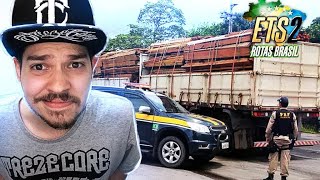 PRIMEIRA CARGA ILEGAL NA FAZENDA ESCONDIDA  BRASIL TRUCK SIMULATOR ROTAS BRASIL [upl. by Caputto]