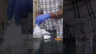 Acetone vs Styrofoam chemistry experiment science shorts trending viral education facts ai [upl. by Ytisahcal]