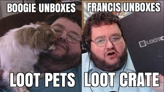 FRANCIS OPENS LOOT CRATE Boogie Opens Loot Pets May 2016  POWER [upl. by Lytton]