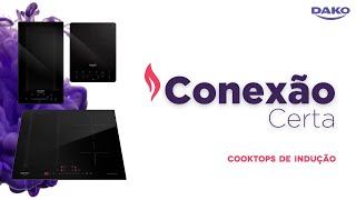 Características e Instalação  Cooktops de Indução 1 2 e 4 zonas de cocção [upl. by Sherard948]