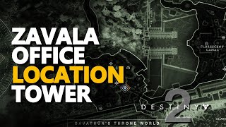 Zavala Office Destiny 2 Location [upl. by Guthrey]