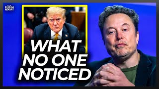 Elon Musk Notices Something About the Trump Verdict No One Noticed [upl. by Ahtibat]