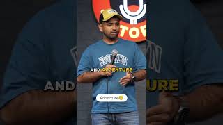 IT GURGAON ACCENTURE GauravKapoor standup comedy reels it gurgaon accentare job [upl. by Gayle]