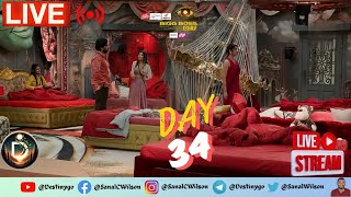 🔴LIVE  BIGG BOSS OTT 3 JioCinema Day 34  Latest Voting Results 🔴 livestream biggbosshindi ott3 [upl. by Aleac]