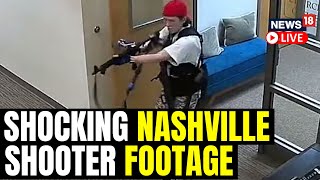 Nashville School Shooting Chilling Footage Captures Shooter Carrying Out Attack  US News LIVE [upl. by Camfort437]