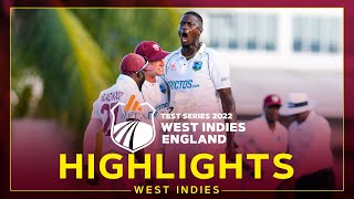 Highlights  West Indies v England  Joe Root Takes Centre Stage  2nd Apex Test Day 1 [upl. by Pesvoh863]