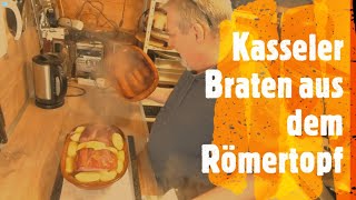 Omas Kasseler Braten aus dem Römertopf  Fast in Echtzeit [upl. by Gerita]