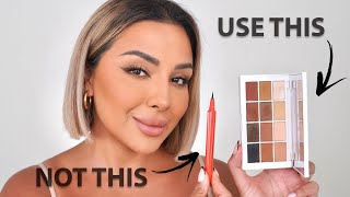 HOW TO USE EYESHADOW AS EYELINER FOR A SOFT MAKEUP LOOK  NINA UBHI [upl. by Carn717]