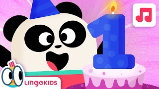 Happy Birthday Song for 1YearOlds 🎂1️⃣🎈 Songs for kids  Lingokids [upl. by Krishnah]