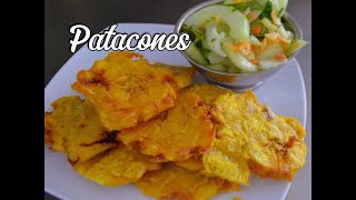 PATACONES APARTIR DE PLATANO SANCOCHADO [upl. by Haberman752]