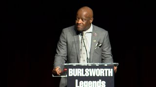 Recap of Mike Anderson Receiving the Burlsworth Legends Award [upl. by Durwood439]