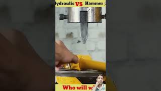 Ind🇮🇳 VS Pak🇵🇰😡 Hammer ⚒️ Vs hydraulic press shorts trending experiment hammer [upl. by Puklich]