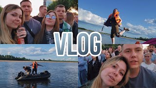 РЫБАЛКА С НОЧЁВКОЙ🎣⛺  ДЕНЬ МОЛОДЁЖИ💃🕺  концерт HammAli amp Navai🎤✨ [upl. by Cristal]