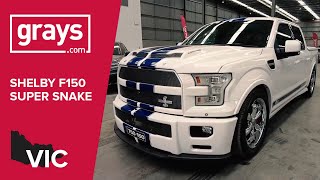 John Bowe checks out this Shelby F150 Super Snake  VIC [upl. by Sivia]