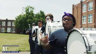 Grimsley High School  Blue Steel Drumline  Shorts [upl. by Masry365]