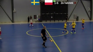 SVERIGE  POLEN FUTSAL EM DAMER [upl. by Hiltan]