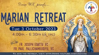 LIVE Marian Retreat 3 October 2023 Divine UK [upl. by Stambaugh700]