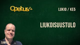 Liukoisuustulo [upl. by Beacham]