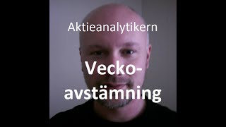 Avstämning Aktieportföljen vecka 25 2024 [upl. by Ocimad391]