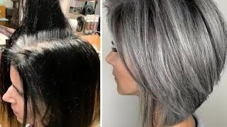 cubrimiento canas difuminados de color🌈🌈🌈🌈🌈 [upl. by Biagio]