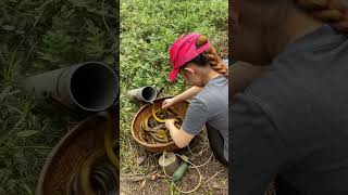 Unbelievable Oil Fishing With Primitive Technology [upl. by Tomas]