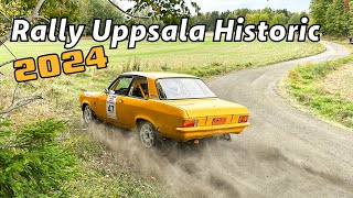 Rally Uppsala Historic  Action  Alla bilar [upl. by Pederson]