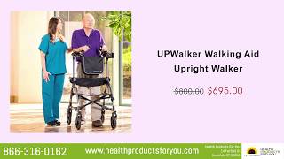 Benefits of using UPWalker Walking Aid  Upright Walker [upl. by Anan436]