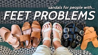 Top 5 Sandals for People with Feet Problems [upl. by Derfiniw938]