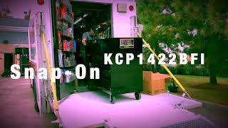 SnapOn Tool Truck Tour “Delivery of SnapOn KCP1422BFI Toolbox [upl. by Gnaig15]