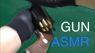 Gun ASMR Revolver Swing in Reload sound airsoft [upl. by Aihsirt]