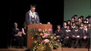 Awesome Salutatorian Speech [upl. by Notlehs]