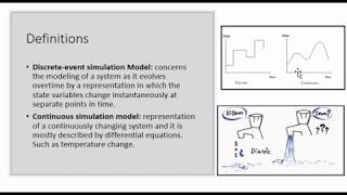 Lecture 13 DISCRETEEVENT SIMULATION بالعربي [upl. by Service]