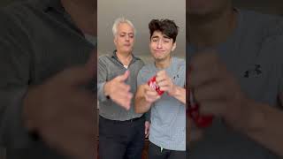 I EXPOSE MY DADS MAGIC TRICKS 😱😂 [upl. by Ecnahc]