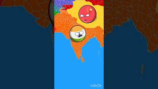 Let us make India🇮🇳the biggest and most powerful shorts india countryballs map countryballs [upl. by Hoisch52]