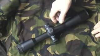 OPTISAN MTC VIPER 10x44 AIR GUN 22lr HMR RIMFIRE RIFLE SCOPE REVIEW [upl. by Anikes153]