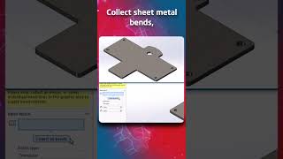 WN2025  Short Whats New in SOLIDWORKS 2025  Sheet Metal Bend Notch Sheet Metal Bend Notch [upl. by Watkin]