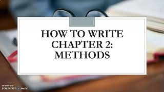 How to Write Chapter 2 Method IMRAD Part 1  SHS  Research Design  Research Locale [upl. by Lahcsap]