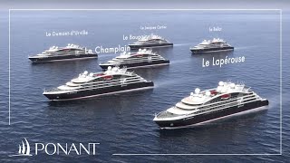 The new generation of luxury cruise liners  PONANT [upl. by Rajewski]