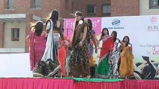 Vssut annual function electical branch Ramp walk 2018 [upl. by Tsepmet598]