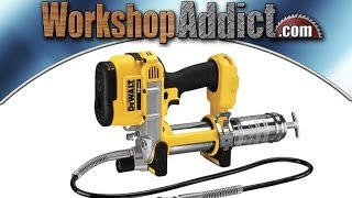 DEWALT New 20V MAX Grease Gun for HighVolume Grease Applications [upl. by Nelyt]