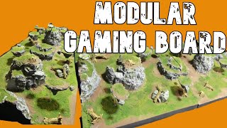 I Made A Modular Wargaming Board With Floating Islands [upl. by Onitsoga841]