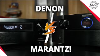 Denon Vs Marantz Which One Should You Buy Denon X6700H vs Marantz SR7015 Best AVR in 2021 [upl. by Olihs]