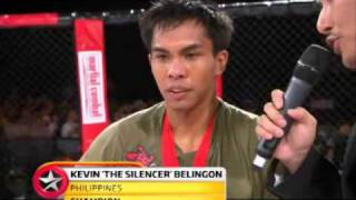 Kevin Belingon vs Ngoo Ditty  Martial Combat [upl. by Kcirdahs]