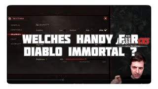 Diablo Immortal Welches Handy braucht ihr Systemanforderung [upl. by Locklin]