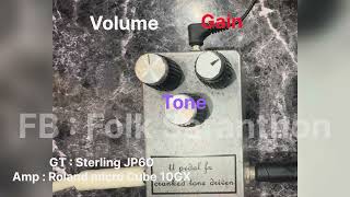 Review TT pedal Blue Driver  Distortion Pedal [upl. by Okoyik]