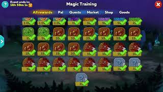 Hustle Castle  Magic Training Event  Flamer Pal [upl. by Aynatan]