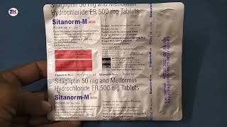 Sitanorm M 50500 Tablet  Sitagliptin and Metformin Tablet  Sitanorm M 50500mg Tablet Uses [upl. by Anerda]