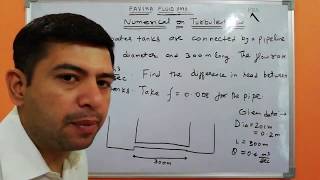 Numerical on turbulent flow [upl. by Aihsila]